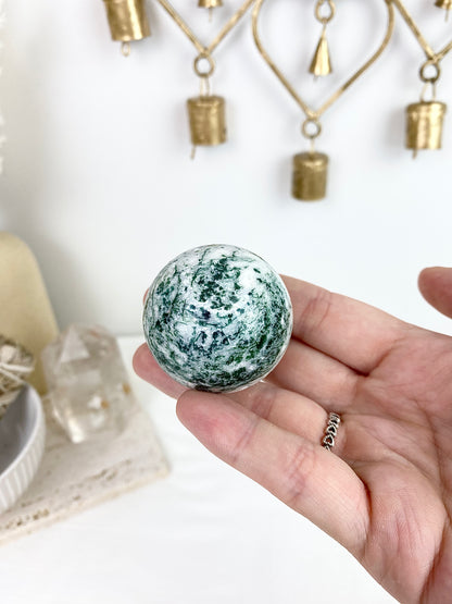 Tree Agate Sphere