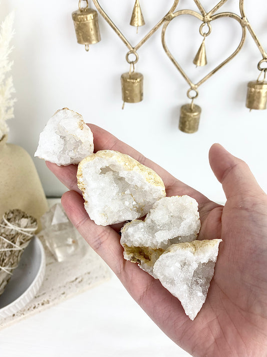 Clear Quartz Small Geodes