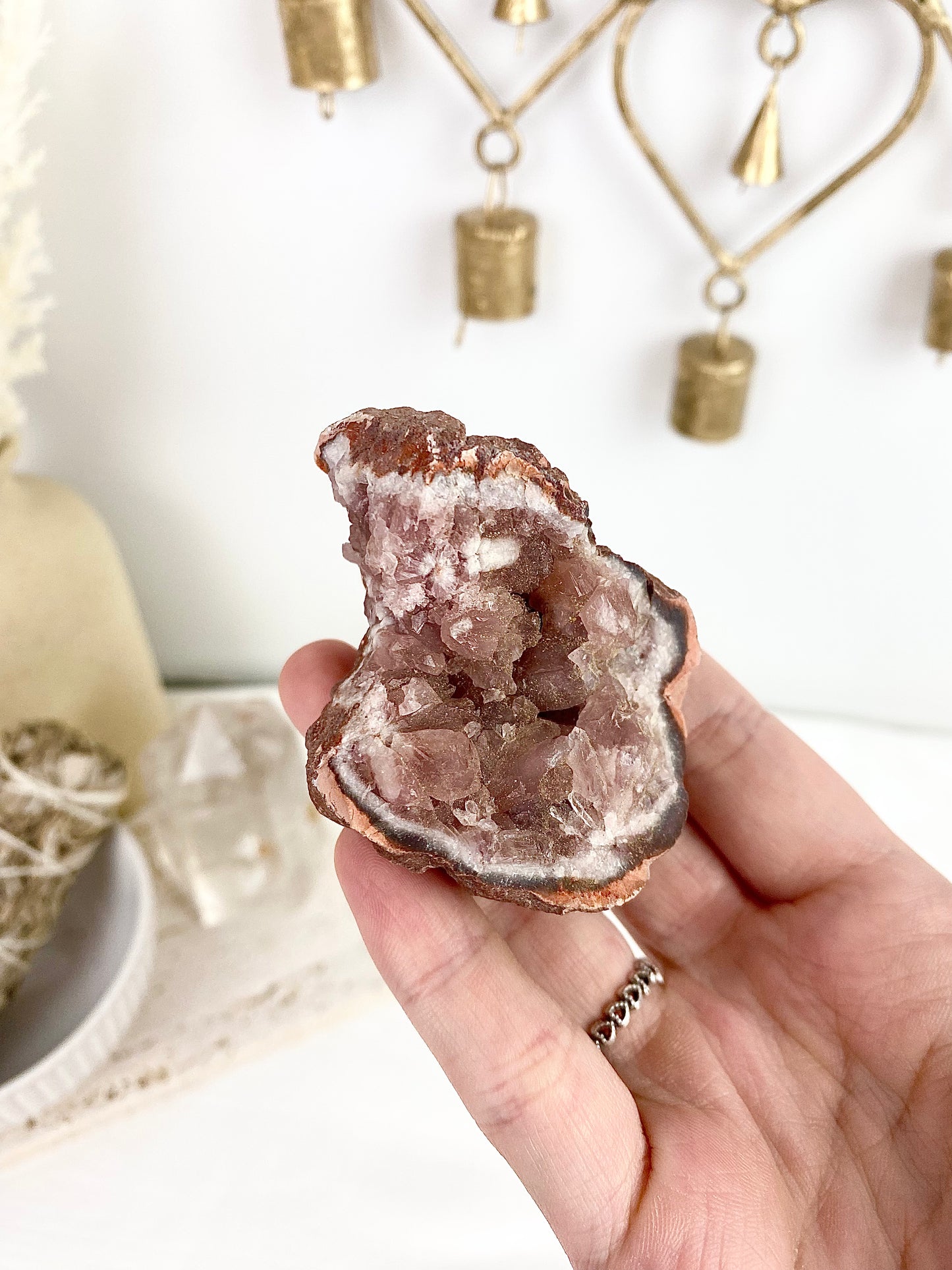 Pink Amethyst Geodes