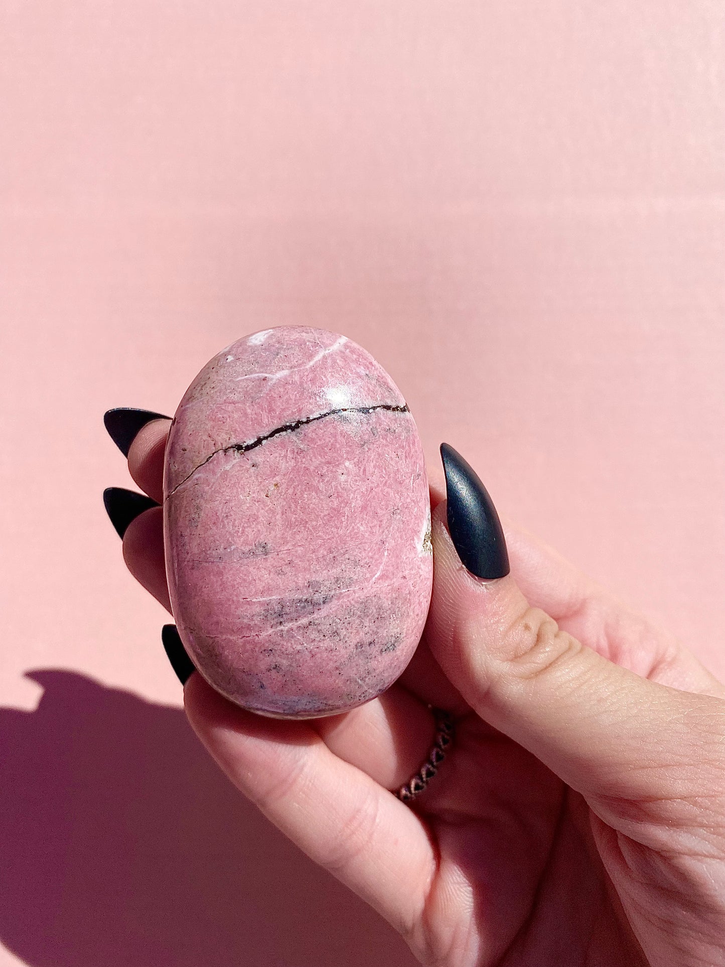 ♡ Peruvian Rhodonite Palmstones ♡