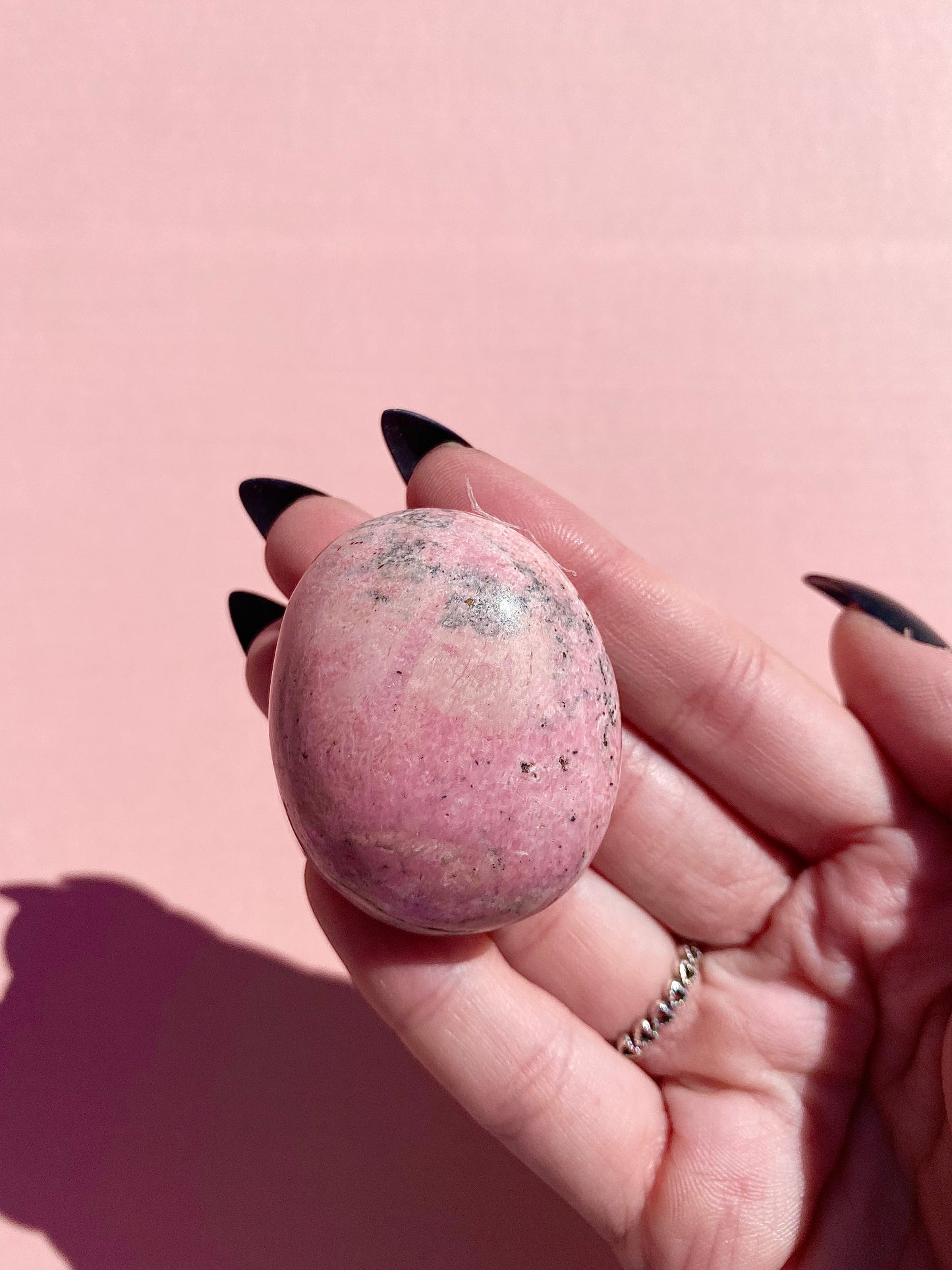 ♡ Peruvian Rhodonite Palmstones ♡