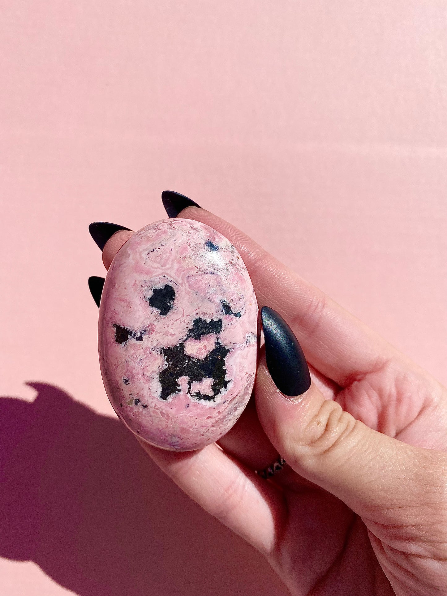 ♡ Peruvian Rhodonite Palmstones ♡