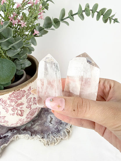 Clear Quartz Towers from Brazil