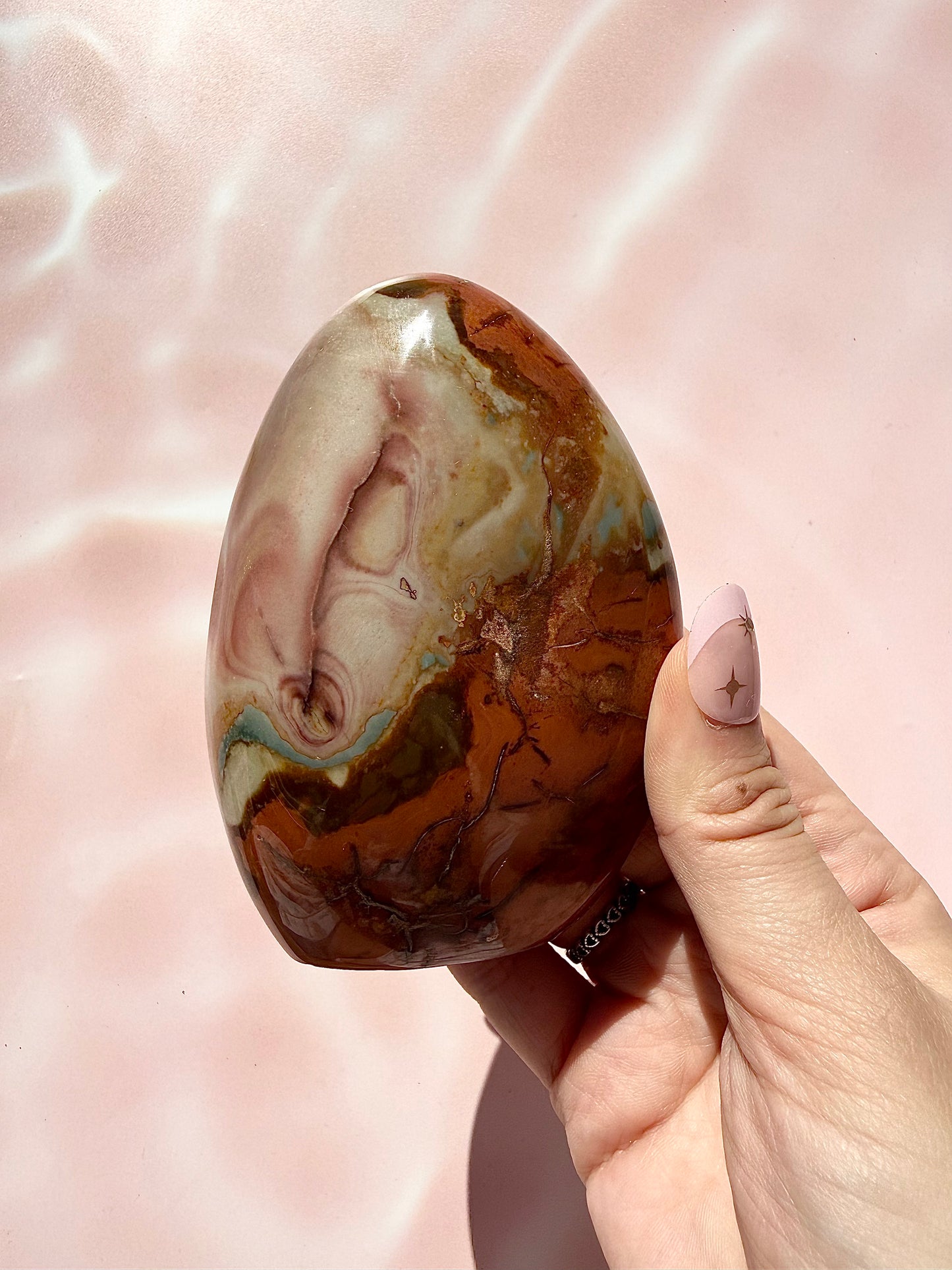 Colourful Polychrome Jasper Freeform