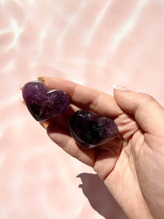 Amethyst Hearts
