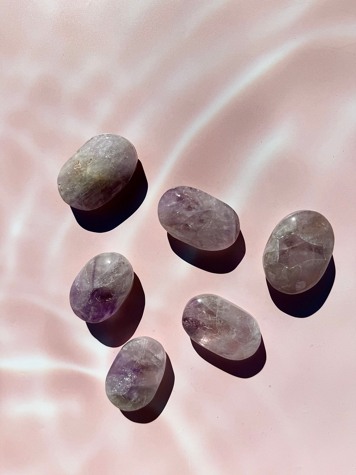 Amethyst Palmstones