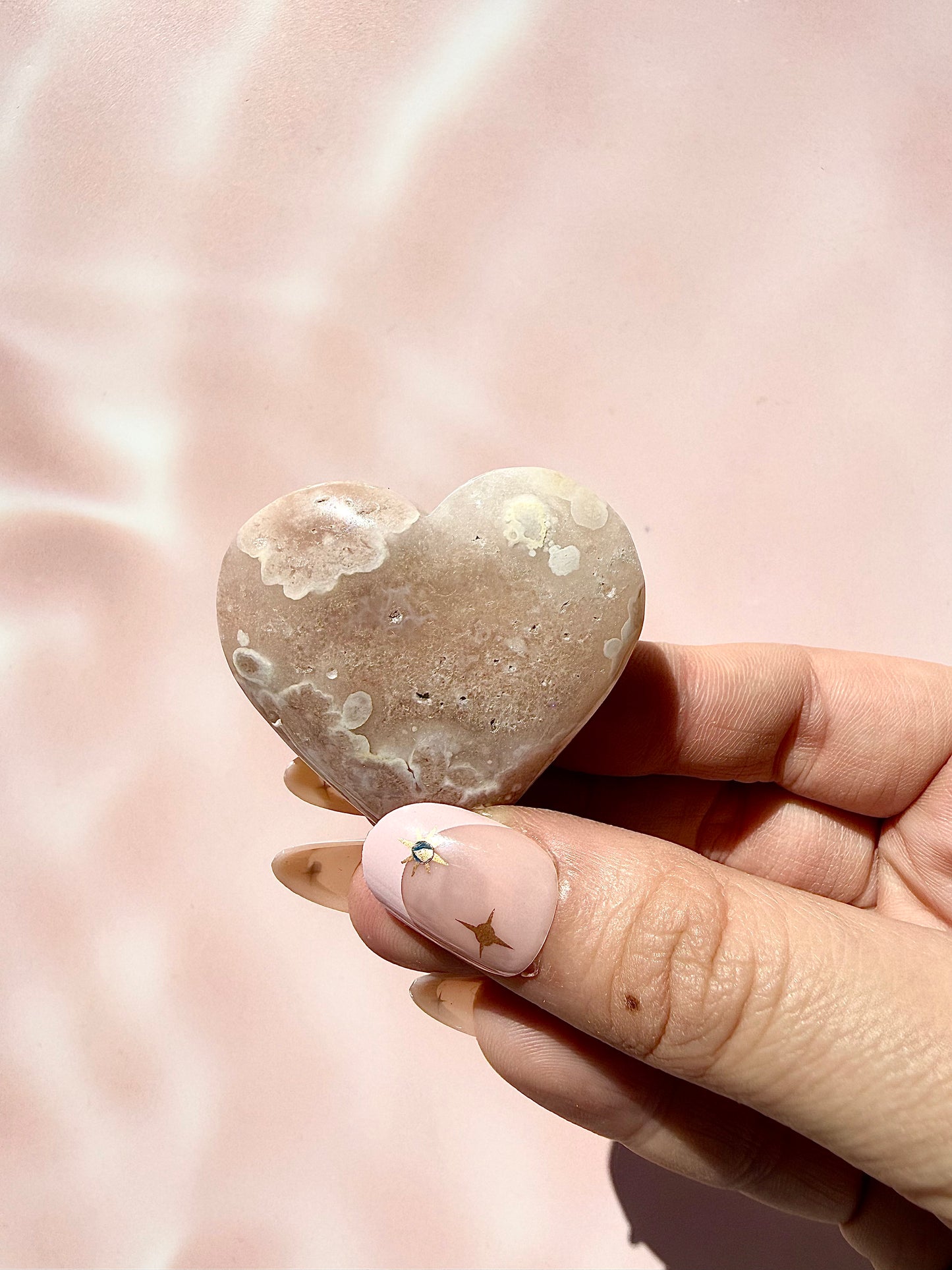 Pink Amethyst Hearts