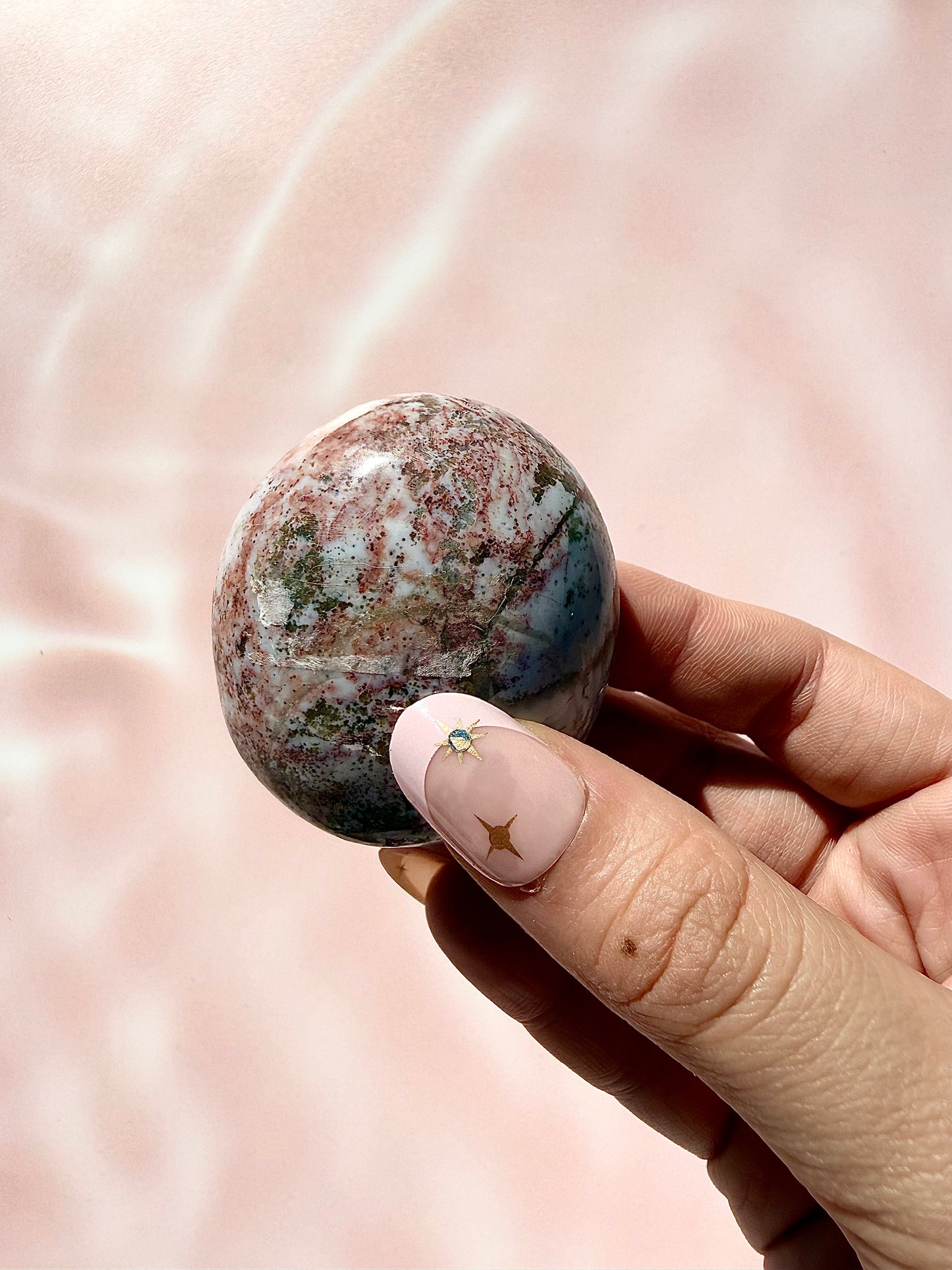 Colourful Ocean Jasper Palmstones