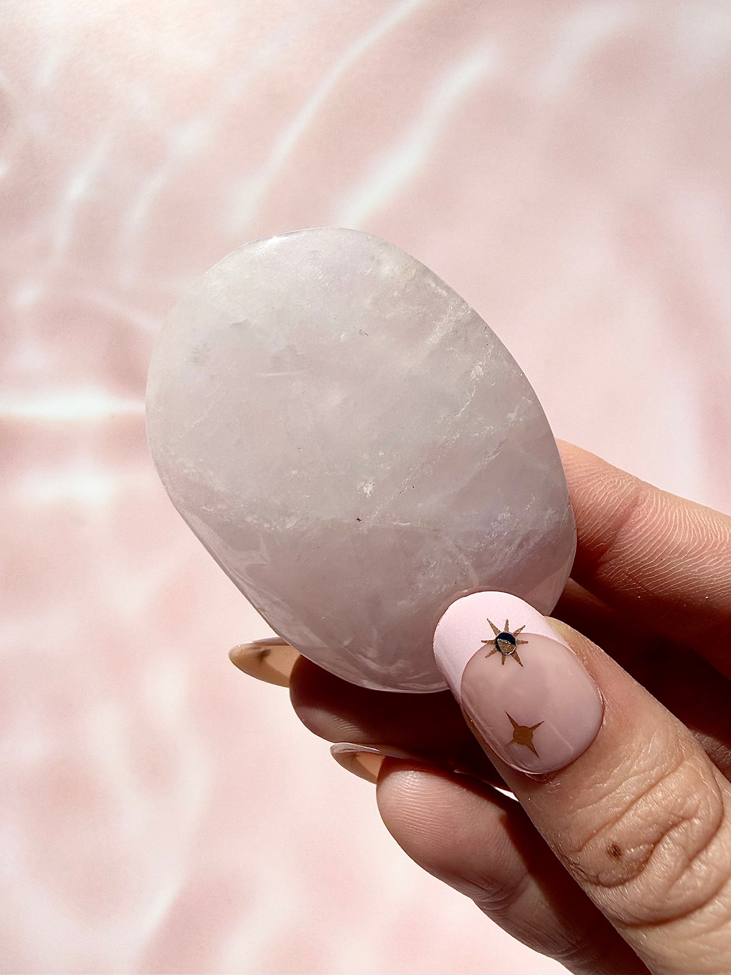 Rose Quartz Palmstone