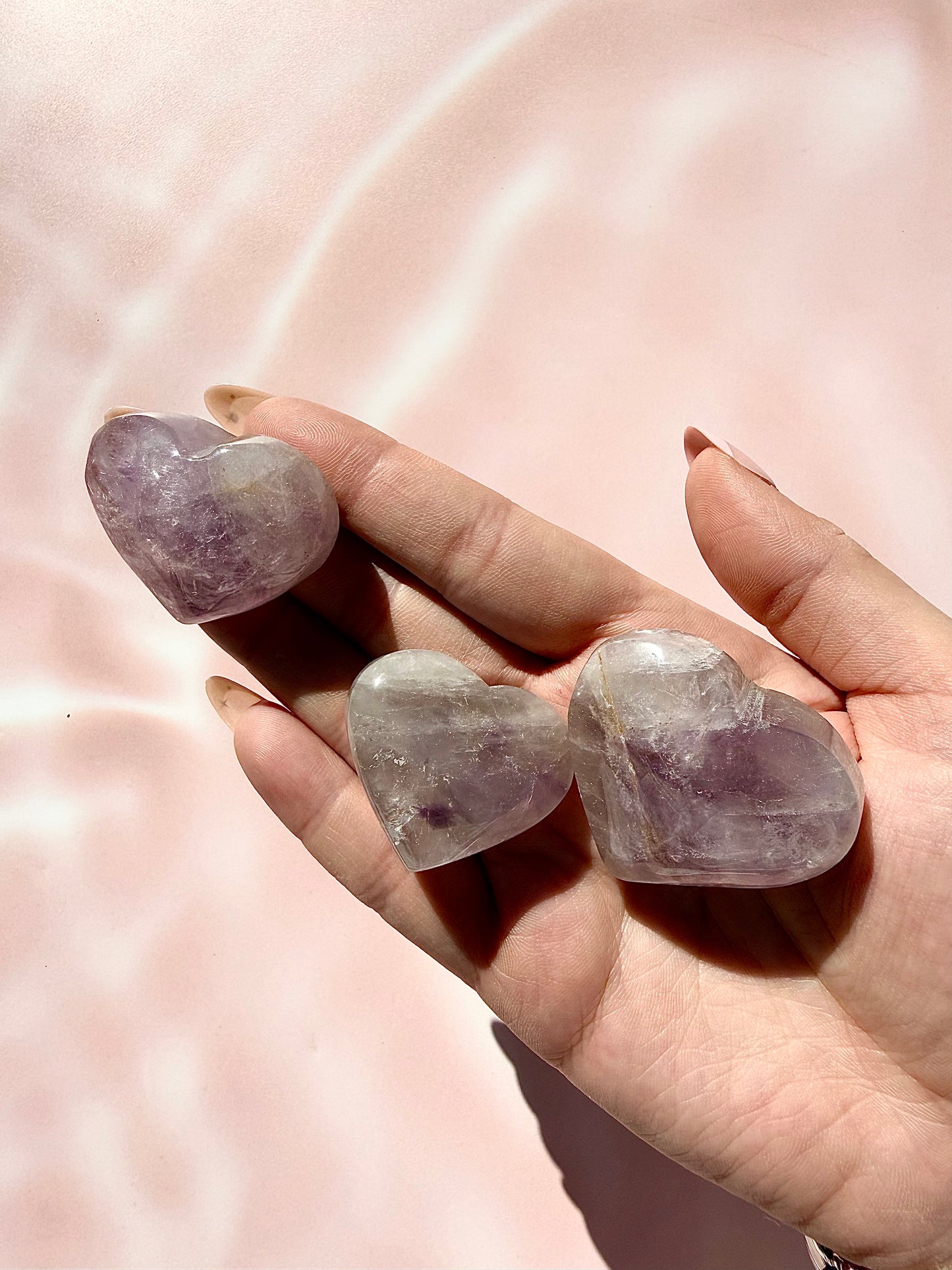 Amethyst Hearts