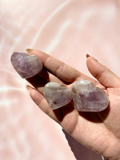 Amethyst Hearts