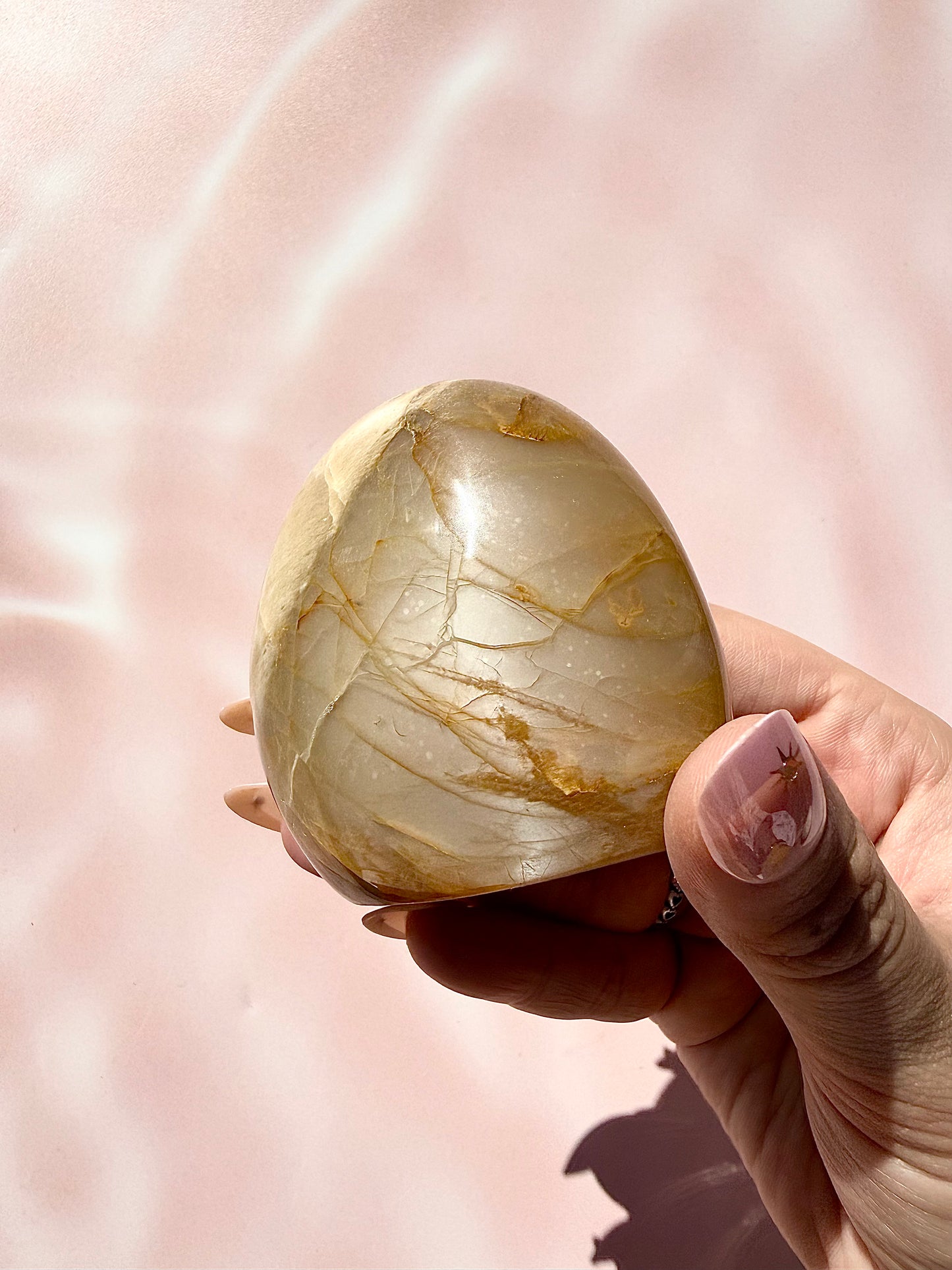 Peach Moonstone Freeform — 1.
