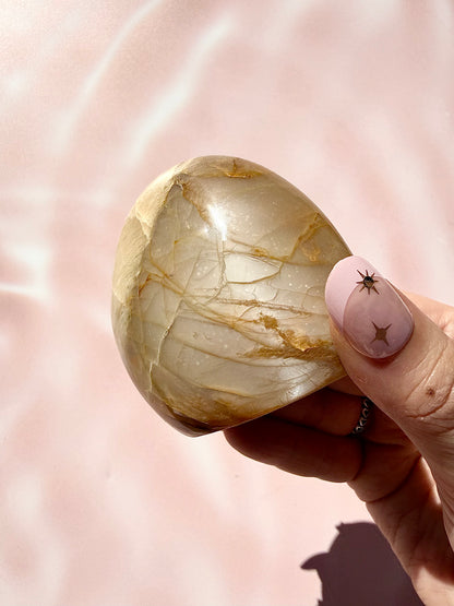 Peach Moonstone Freeform — 1.