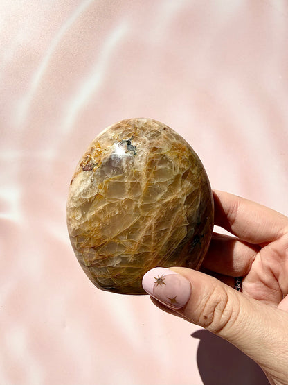 Peach Moonstone Freeform — 2.