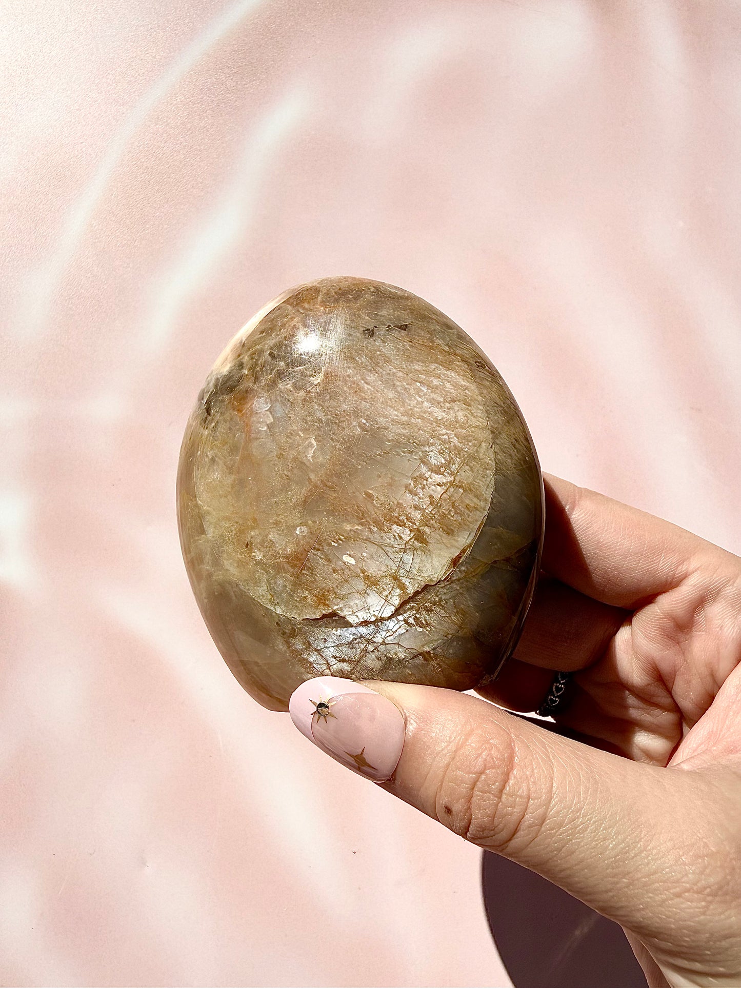 Peach Moonstone Freeform — 2.