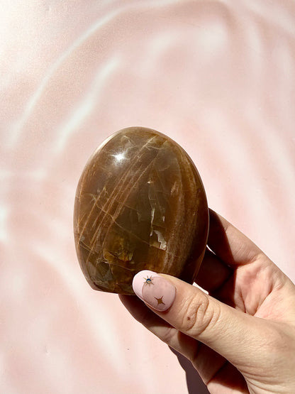 Peach Moonstone Freeform — 4.