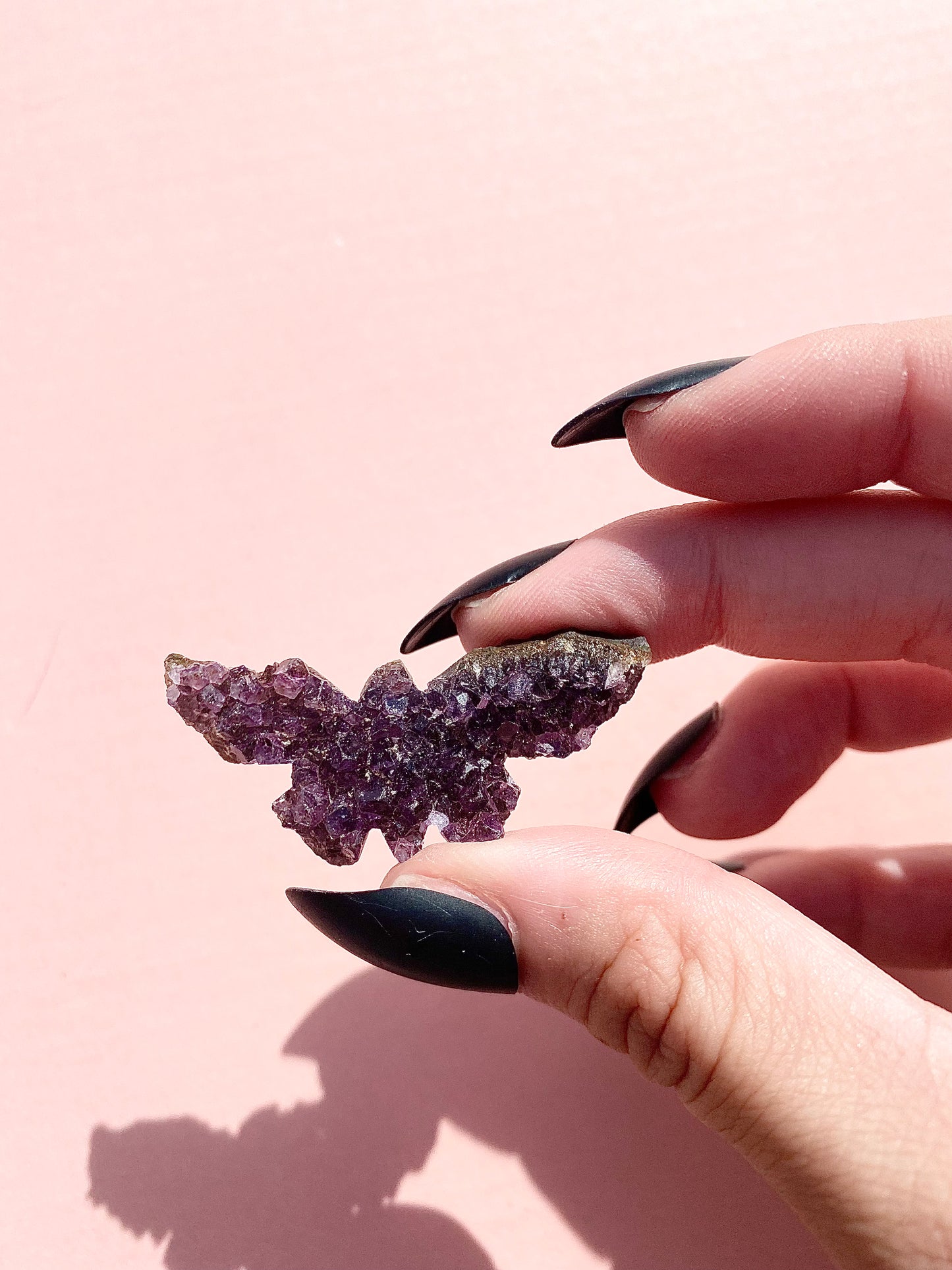 Amethyst Cluster Butterflies