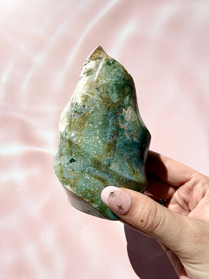 Ocean Jasper Large Flame