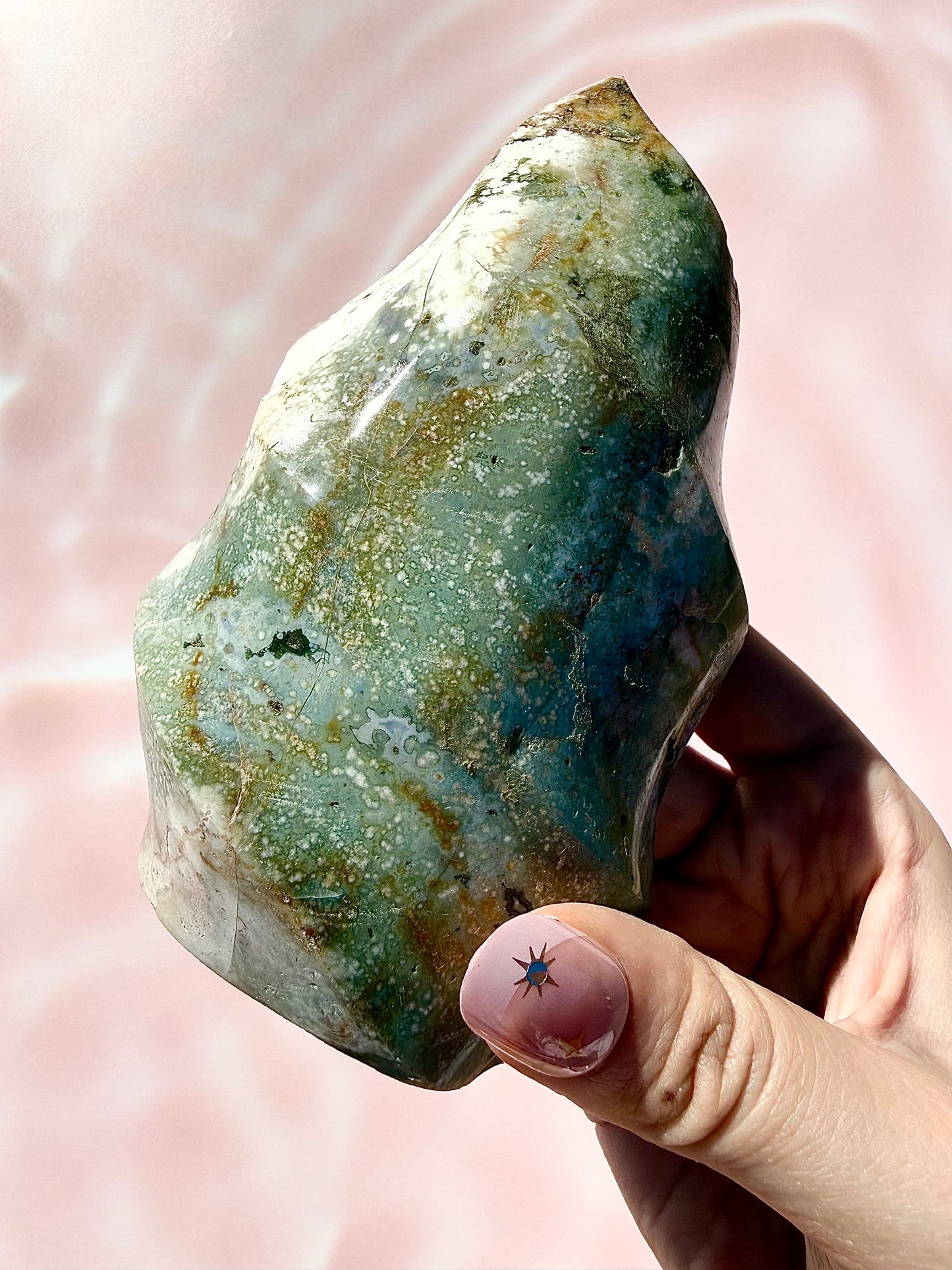 Ocean Jasper Large Flame