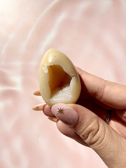 Druzy Agatę Eggs