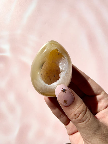 Druzy Agatę Eggs