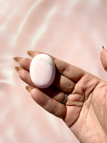 Pink Aragonite Flat Stones
