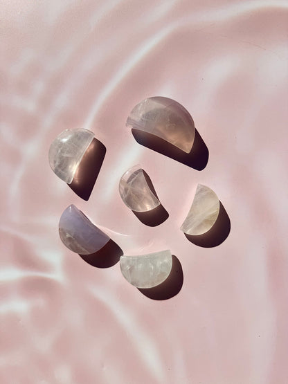 Lavender Fluorite Moons