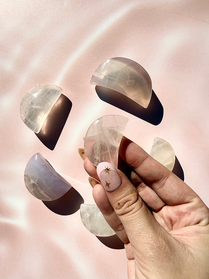 Lavender Fluorite Moons
