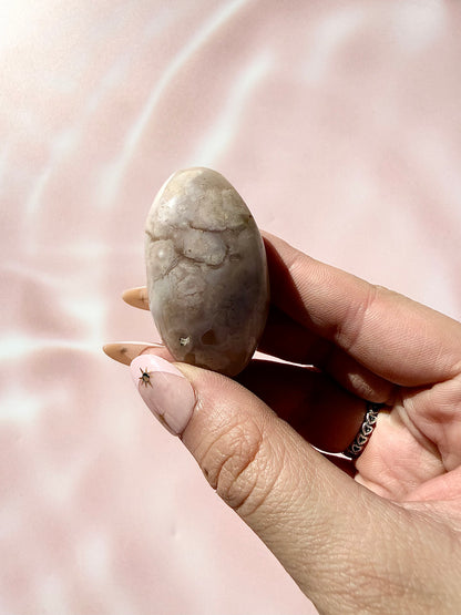 Flower Agate Shiva