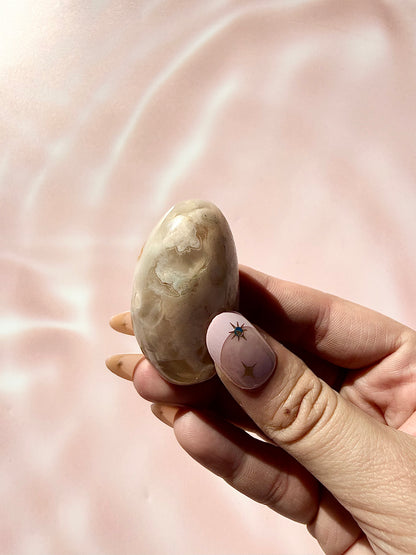 Flower Agate Shiva