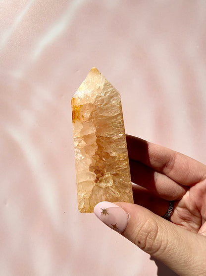 Druzy Carnelian Tower