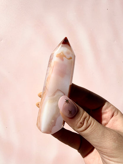 Milky Carnelian Tower