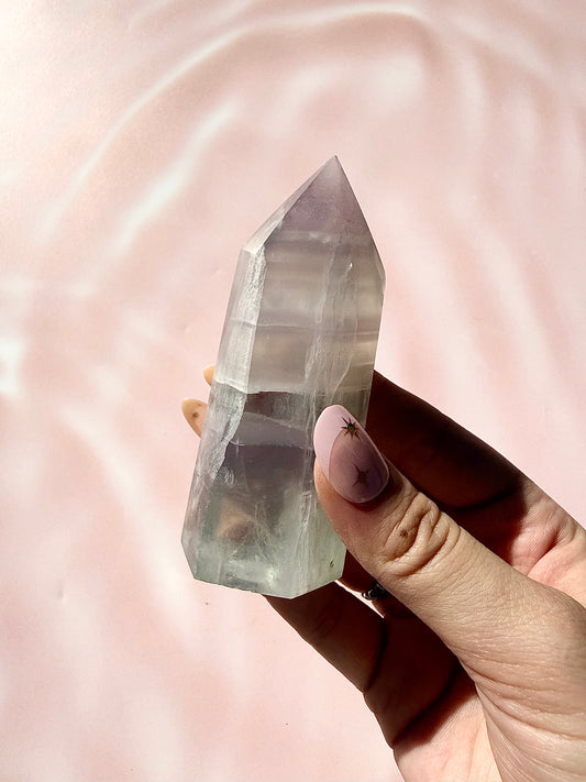 Lavender Fluorite Tower