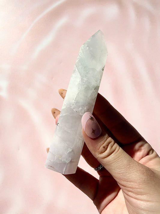 Lavender Fluorite Tower