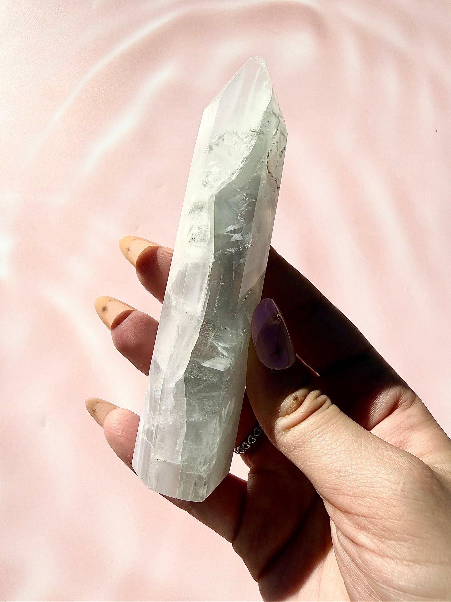 Lavender Fluorite Tower