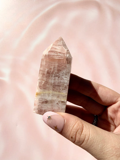 Rose Calcite Towers