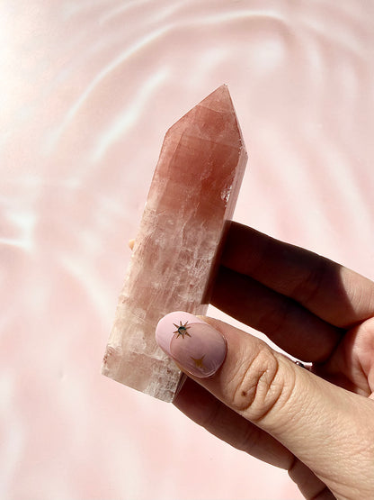 Rose Calcite Towers