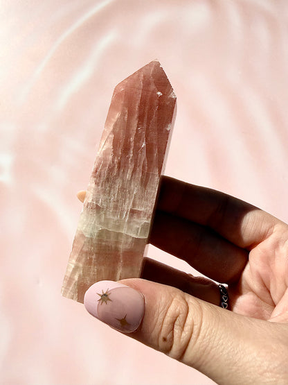 Rose Calcite Towers