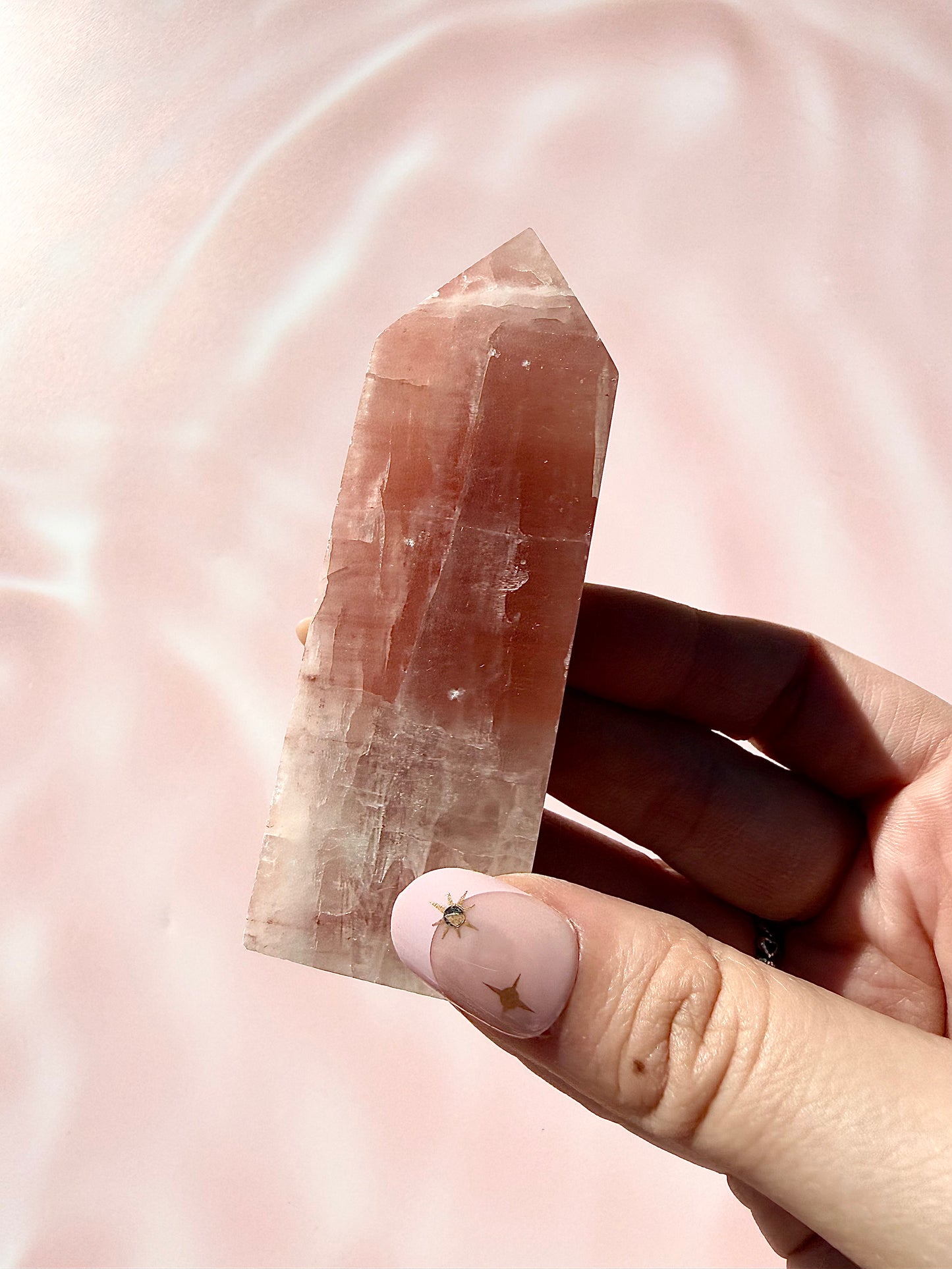 Rose Calcite Towers
