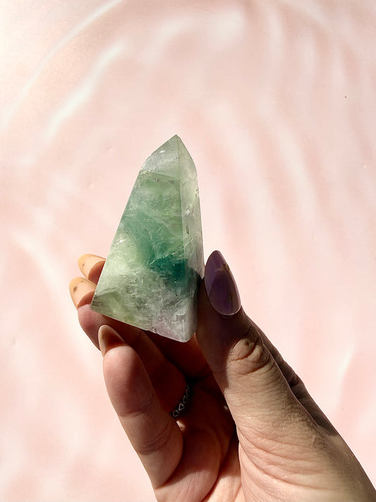Green Fluorite Obelisk