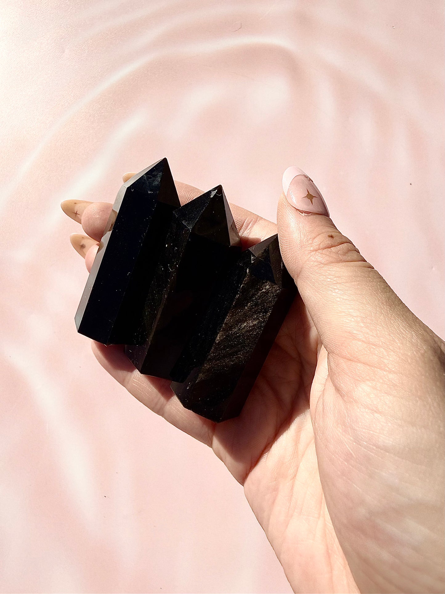 Golden Sheen Obsidian Towers
