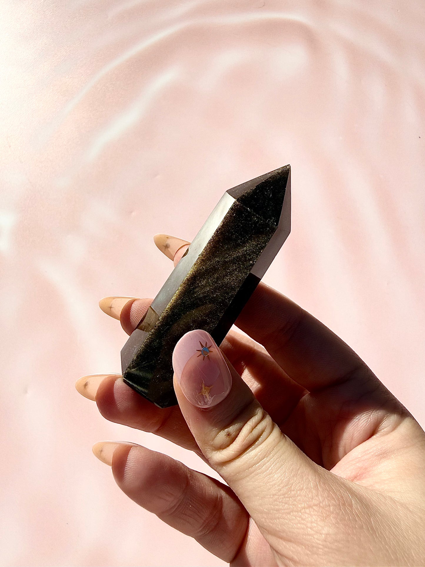 Golden Sheen Obsidian Tower