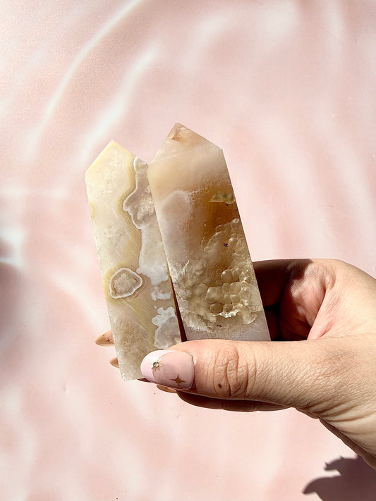Flower Agate Towers