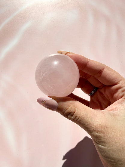 Rose Quartz Sphere