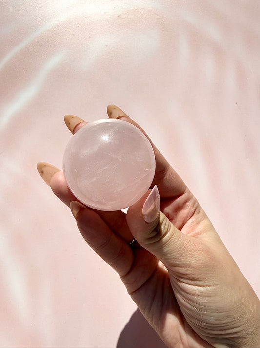 Rose Quartz Sphere