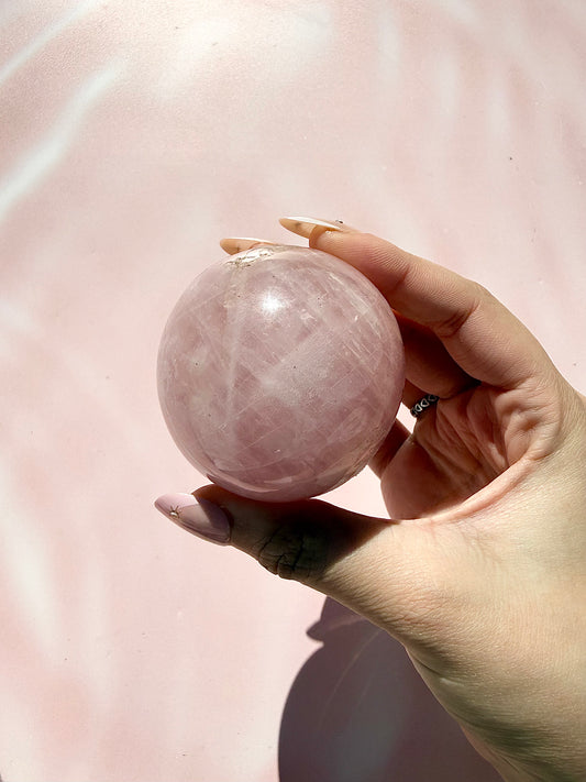 Rose Quartz Sphere