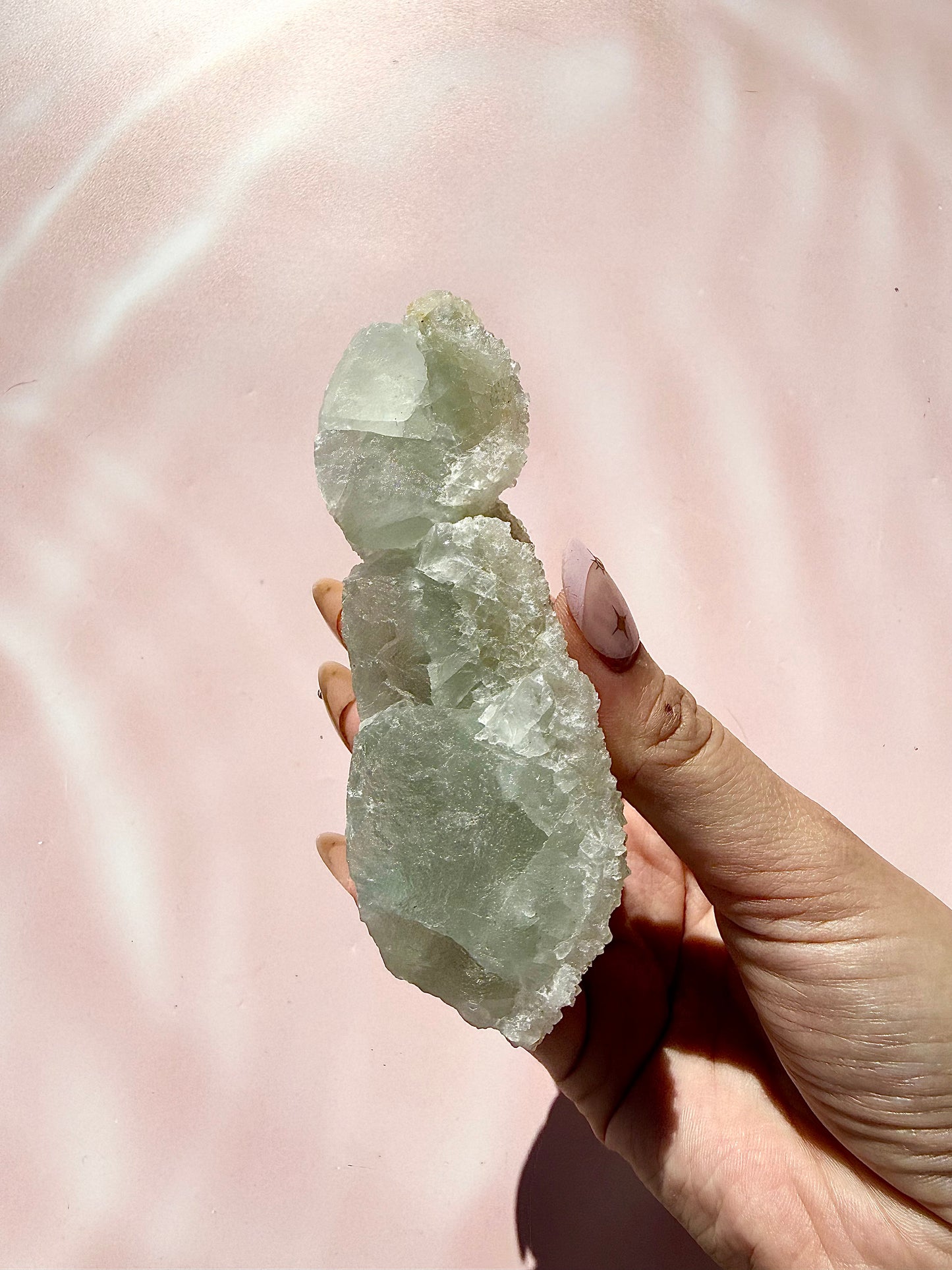 Green Fluorite Cluster Specimen