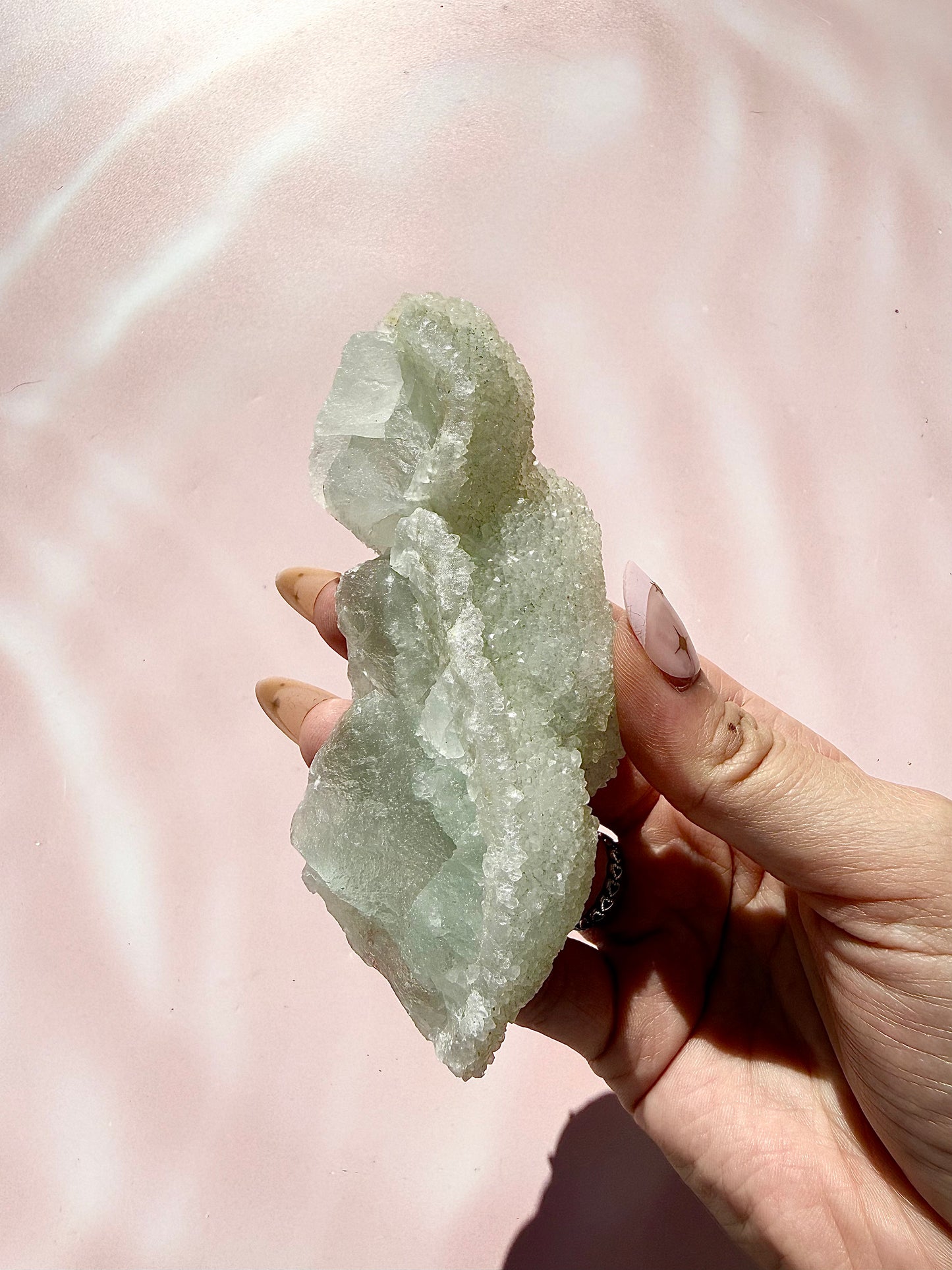 Green Fluorite Cluster Specimen