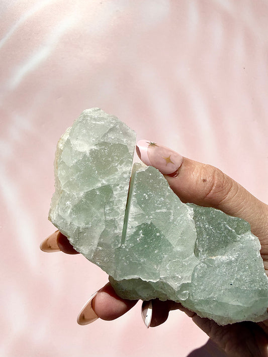 Green Fluorite Cluster Specimen