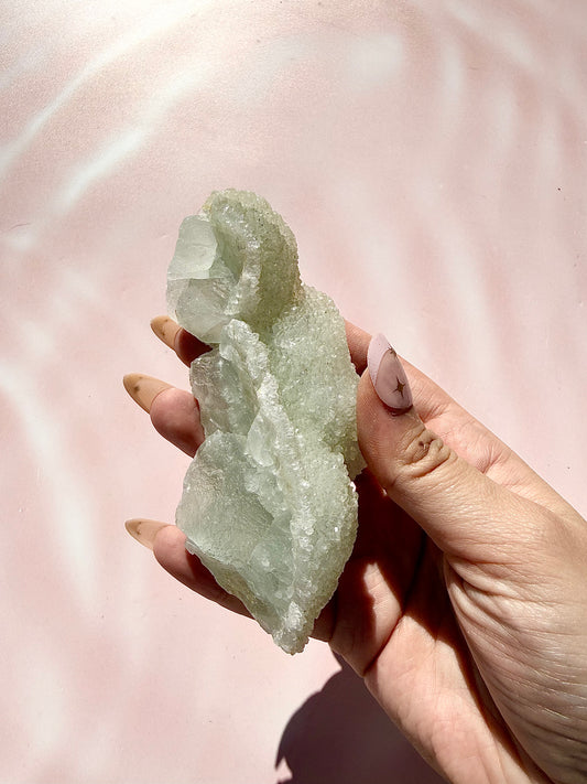 Green Fluorite Cluster Specimen